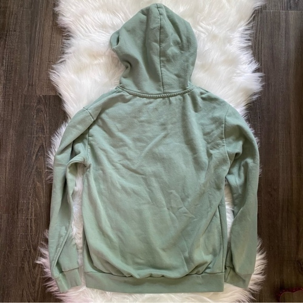 Nickelodeon women’s juniors sage green graphic‎ hoodie size medium - Picture 4 of 10